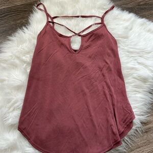 Moda Dusty Rose Strappy Camisole